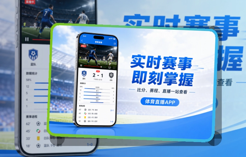 满冠体育 App细节设计,赛程比分更好找 页面展示